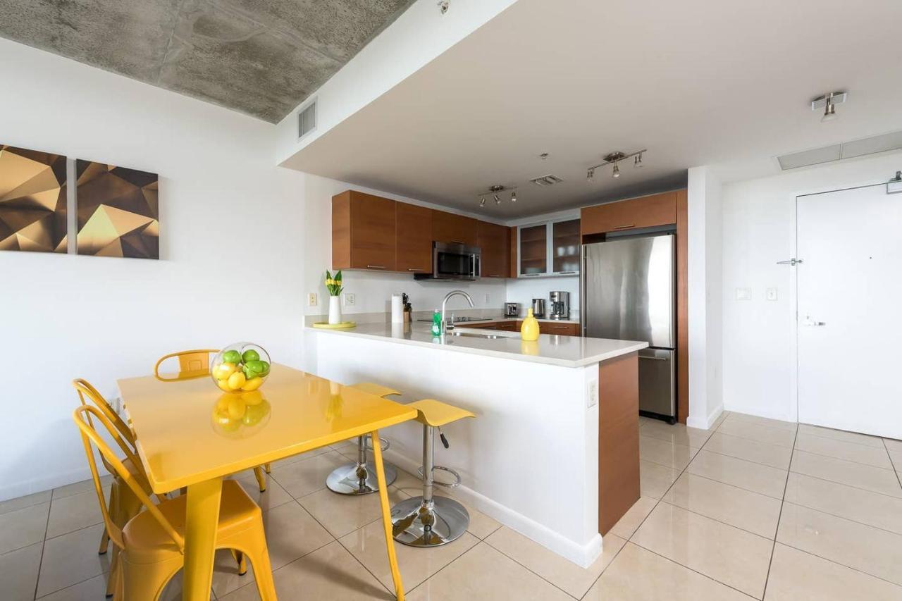 Modern 1 Bedroom Midtown Miami With Free Parking Bagian luar foto