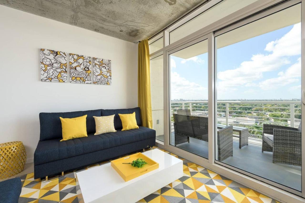 Modern 1 Bedroom Midtown Miami With Free Parking Bagian luar foto