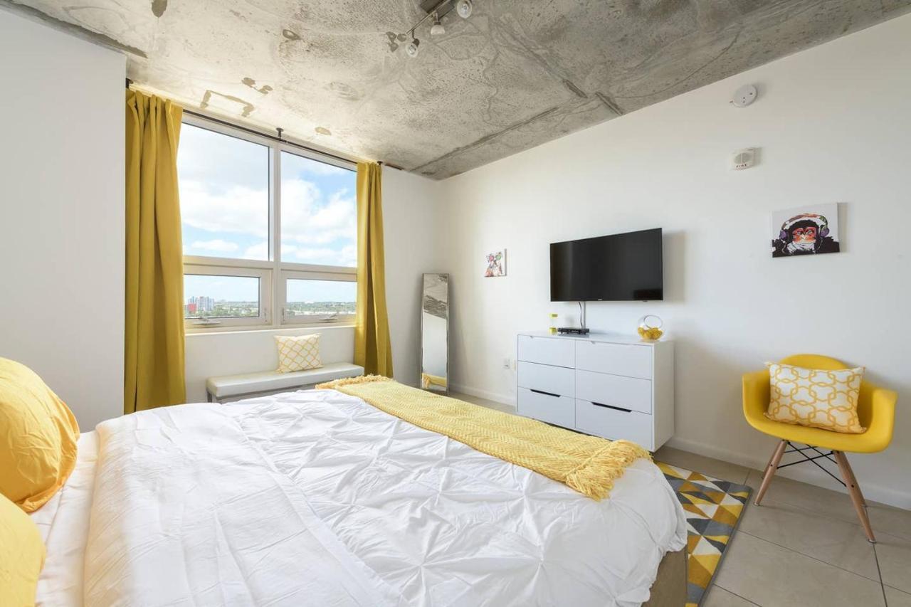 Modern 1 Bedroom Midtown Miami With Free Parking Bagian luar foto