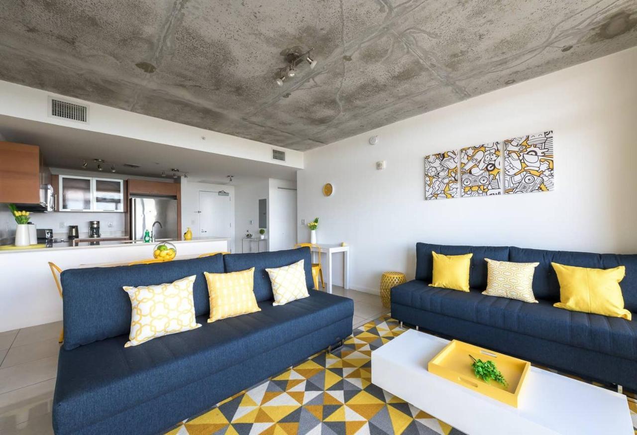 Modern 1 Bedroom Midtown Miami With Free Parking Bagian luar foto