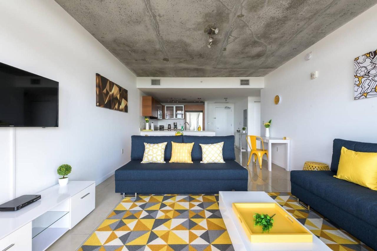 Modern 1 Bedroom Midtown Miami With Free Parking Bagian luar foto