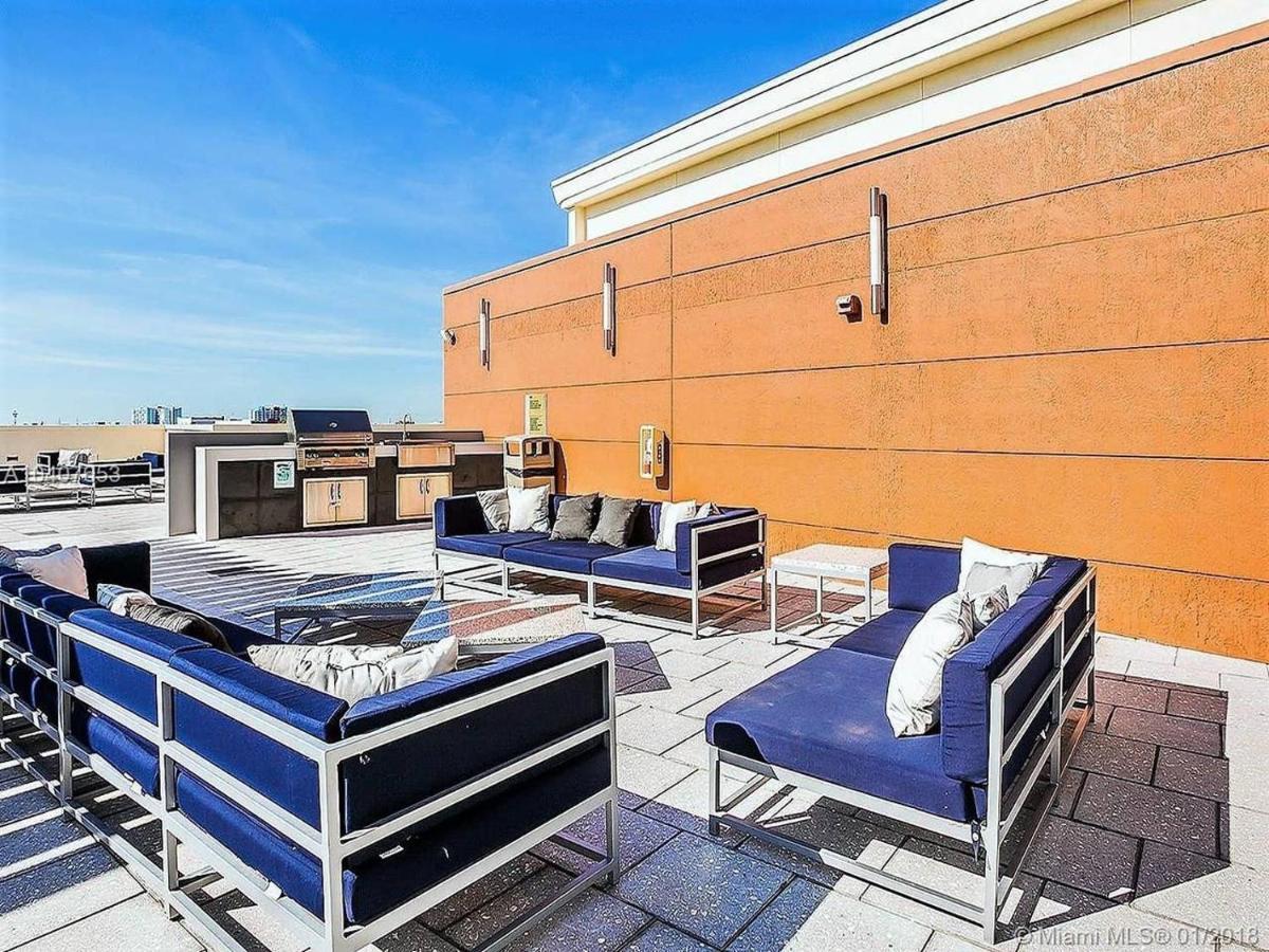 Modern 1 Bedroom Midtown Miami With Free Parking Bagian luar foto